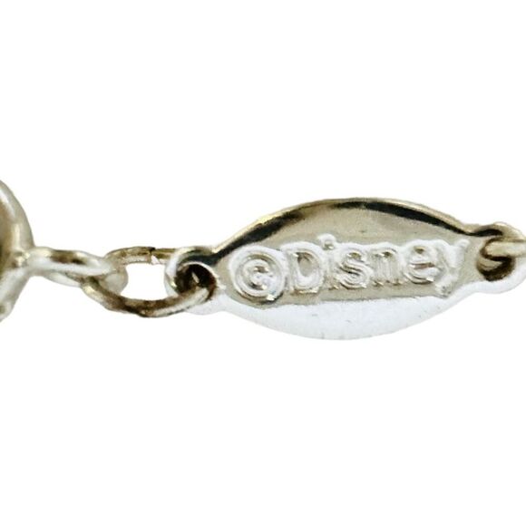 DISNEY Belle Princess Beauty and The Beast Rose Gold Silver Tone Floral Flower N - Picture 4 of 6